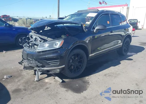 2016 Volkswagen Touareg Tdi Executive from USA, damaged, VIN WVGEP9BP8GD000603